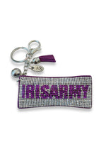 Decorative Iris Keychain Charm (#C09)