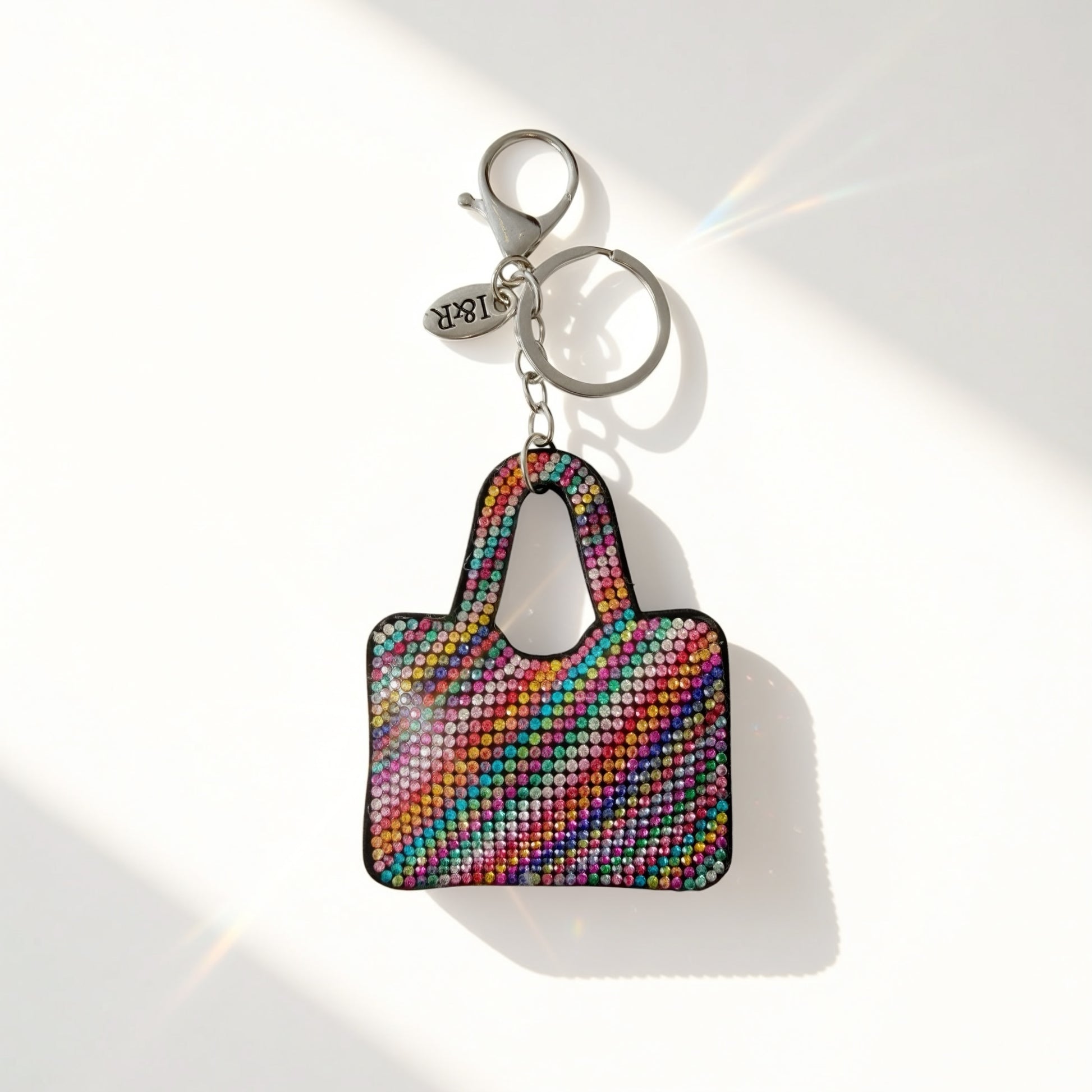 Decorative Iris Keychain Charm - (#C09) By Iris & Rainbow