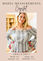 Fantastic Filigree Peplum Blouse*