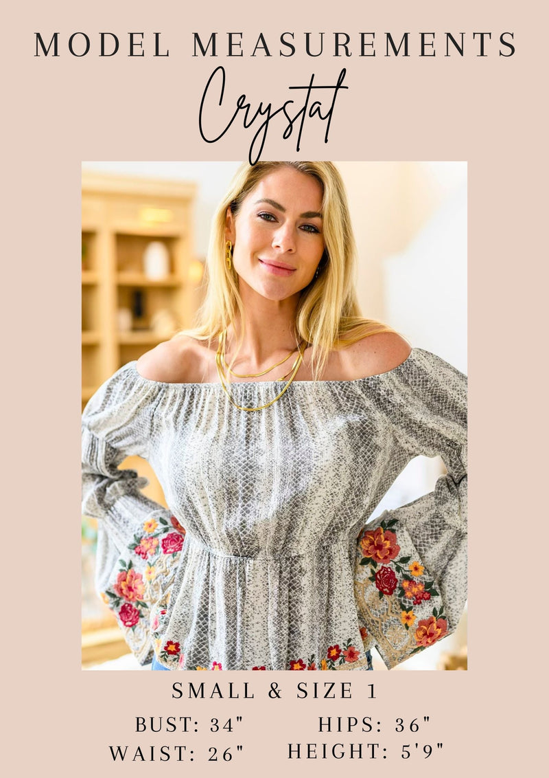 Dreams Come True Ruffle Sleeve Blouse*