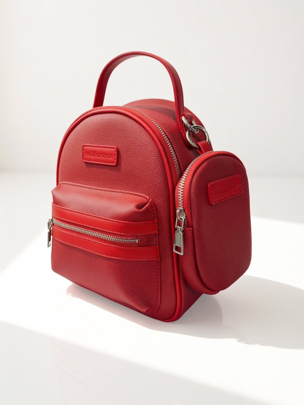 The Iris Street Chic Mini Backpack Faux Leather (#9010) By Iris & Rainbow