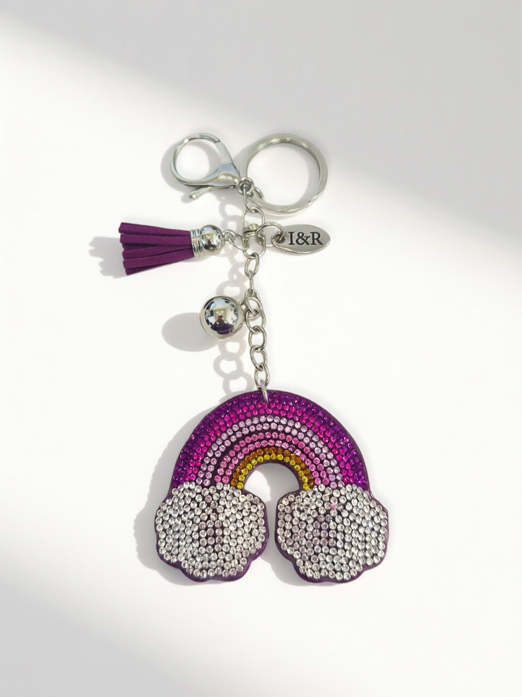 Decorative Iris Keychain Charm - (#C09) By Iris & Rainbow