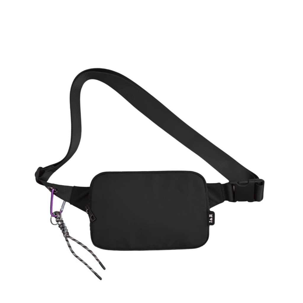 Duo Iris 57" Adjustable Long Strap Crossbody Bag (#1140-14) - By Iris & Rainbow