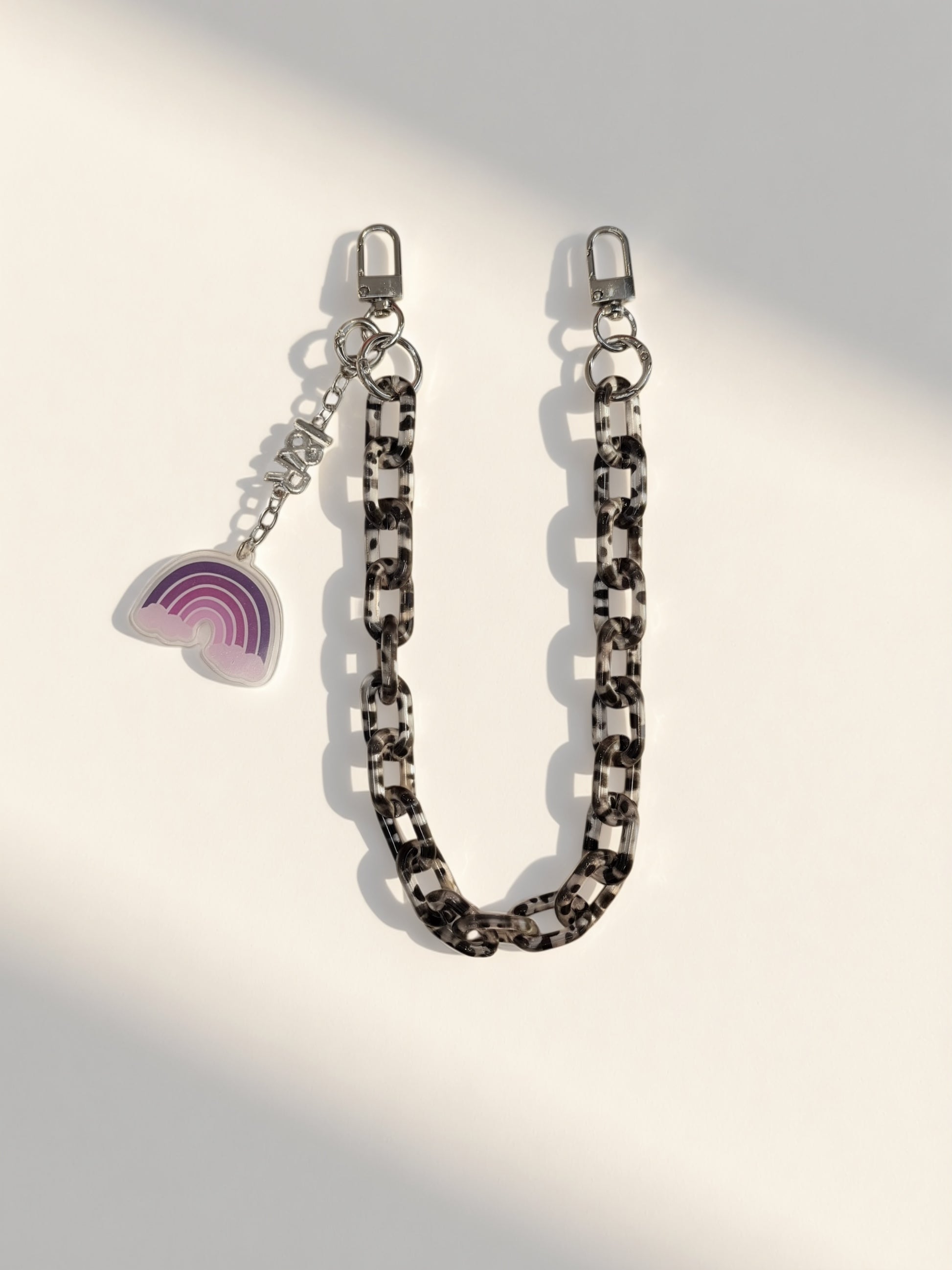 Iris Accessory Acrylic Chain For Bags and Wallets (#A3792) Fashionable Chain Strap - By Iris & Rainbow