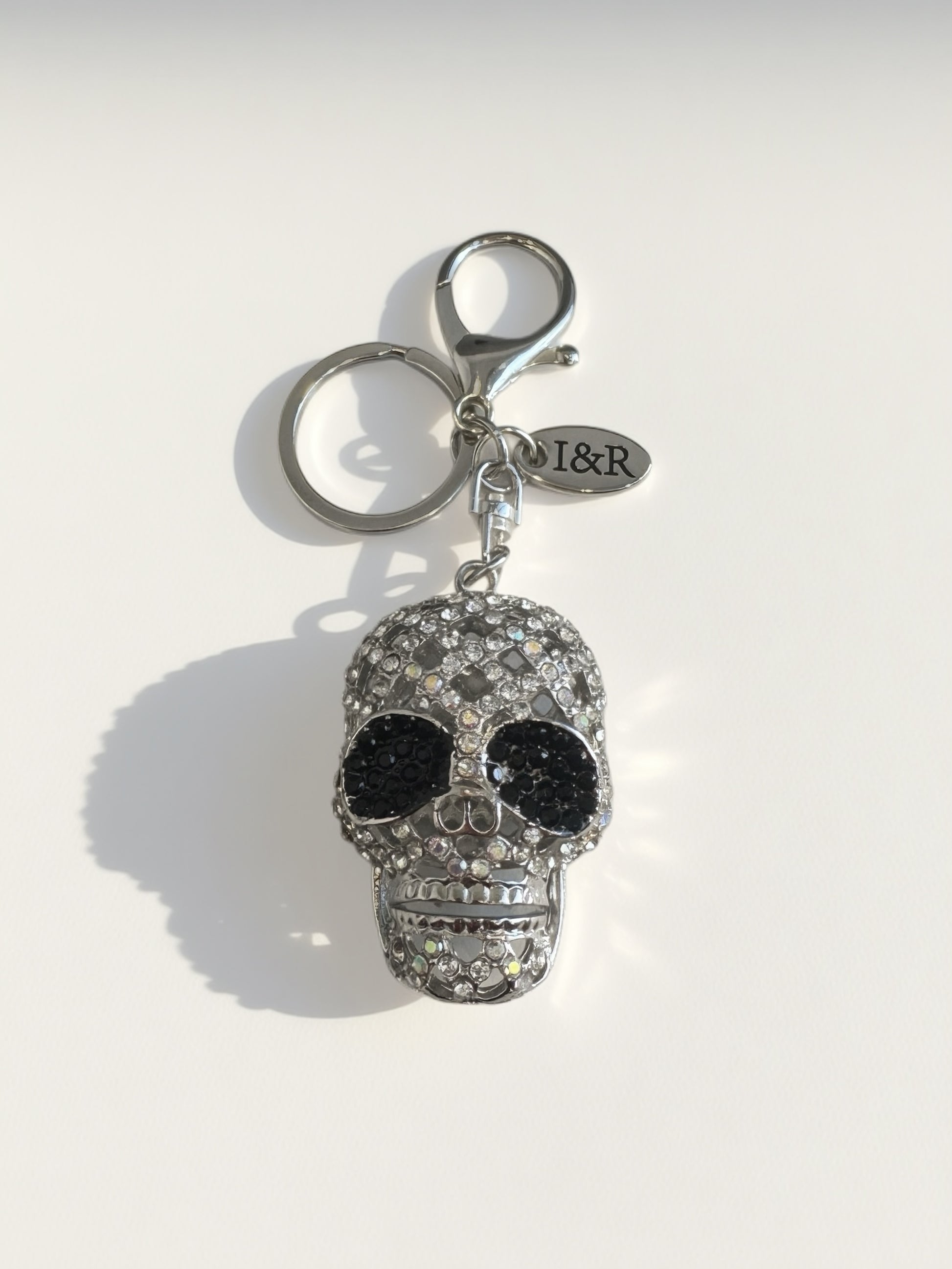 Iris Skull Bling Charm (#C036) By Iris & Rainbow