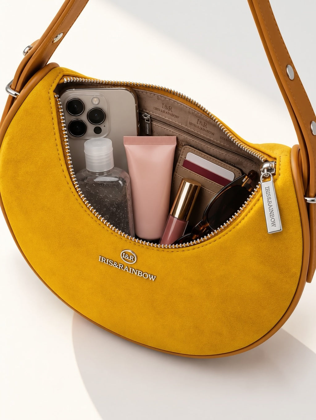 The Iris Cherish Suede Bag  (#2007) - Limited Edition - By Iris & Rainbow
