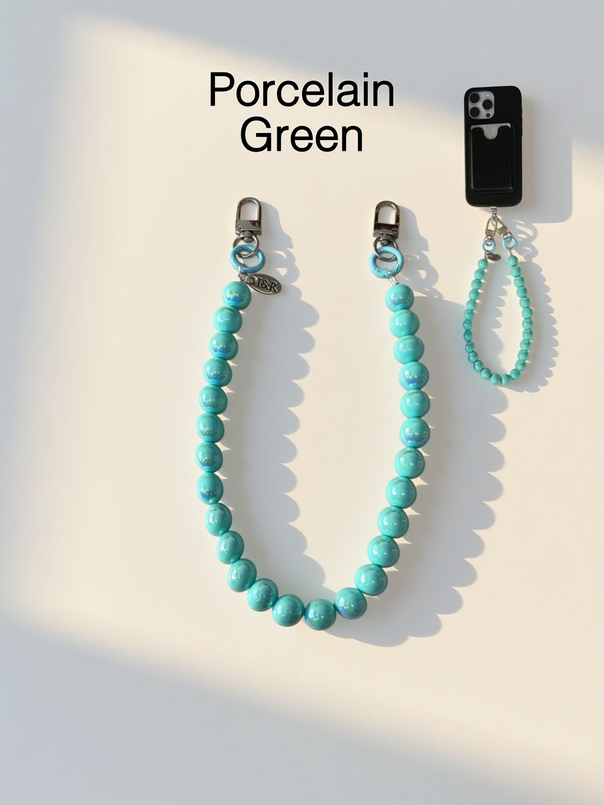 Iris Accessory Beaded Chain (#A3791) For Bags, Phones and Wallets By Iris & Rainbow