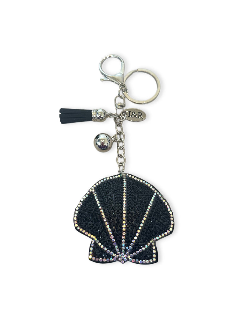 Decorative Iris Keychain Charm (#C09)