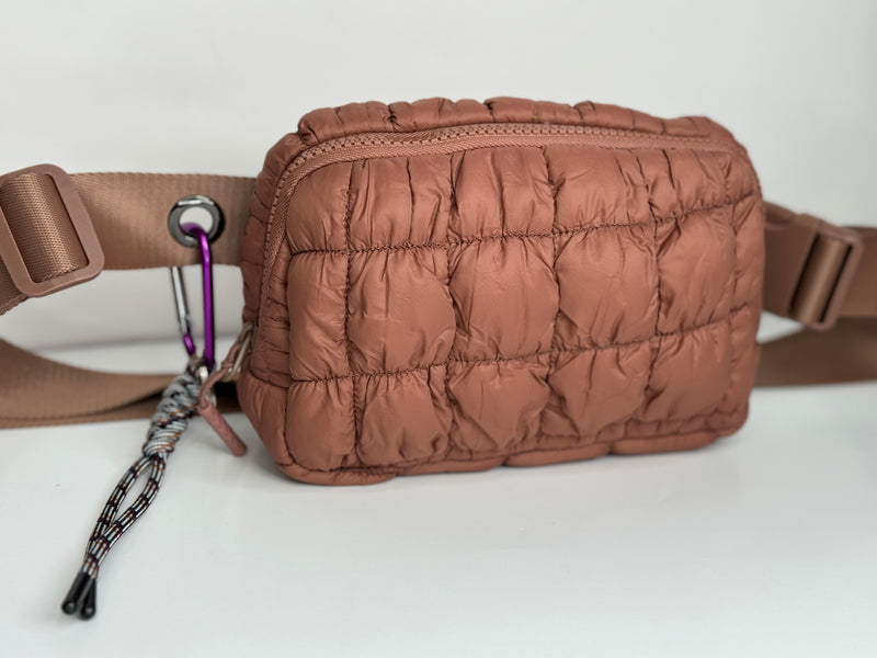 Puff Iris Crossbody Bag