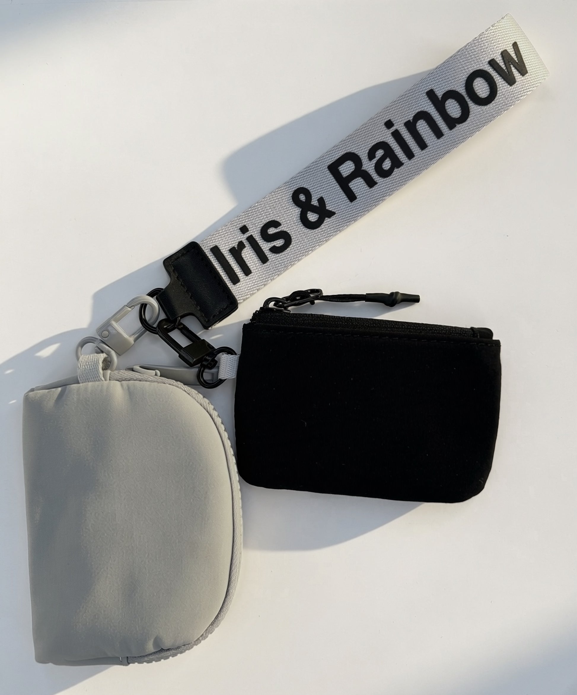 The Iris Pouch Wristlet (#8049-2) Trendy Minimalist Purse - By Iris & Rainbow