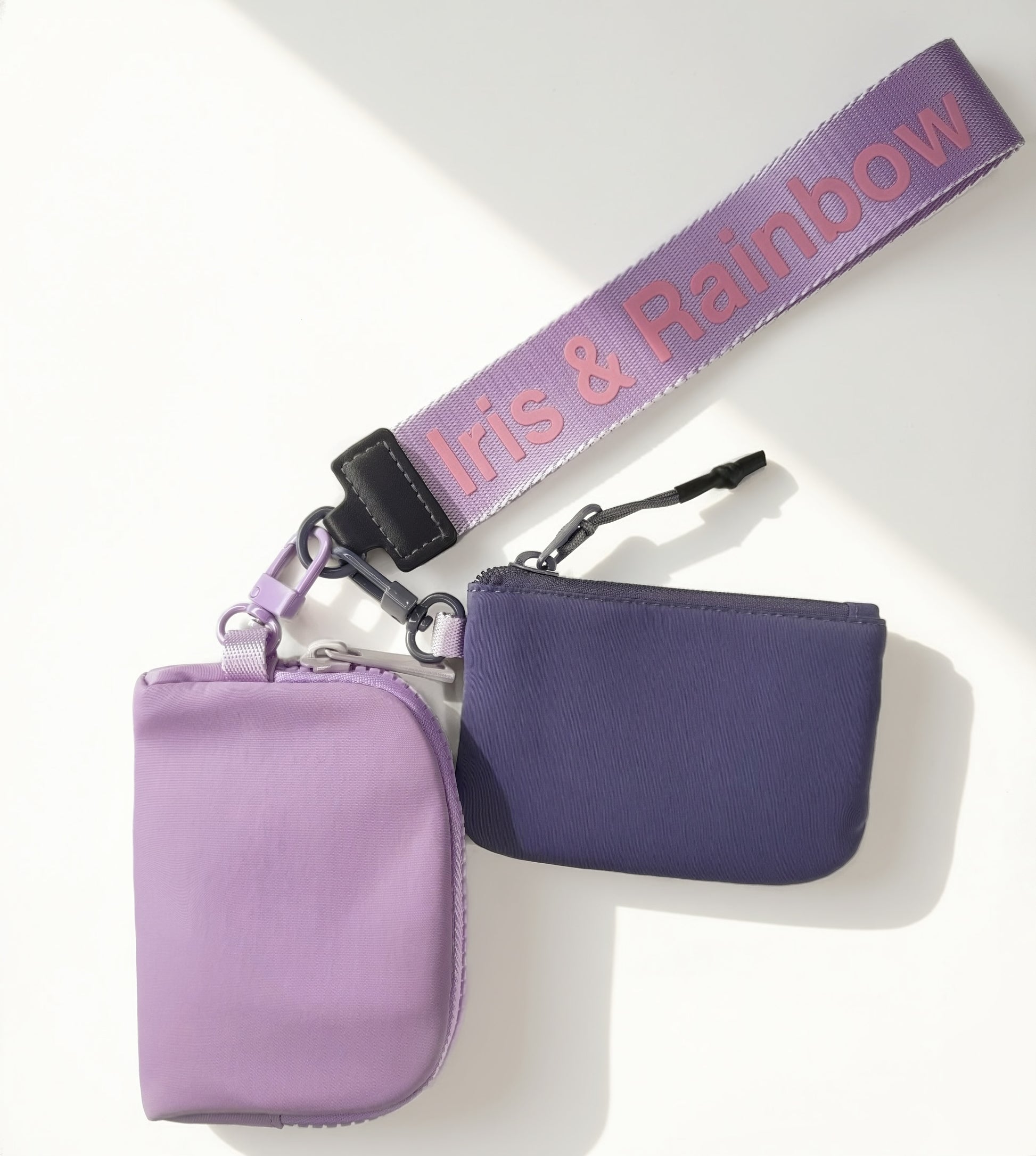 The Iris Pouch Wristlet (#8049-2) Trendy Minimalist Purse - By Iris & Rainbow