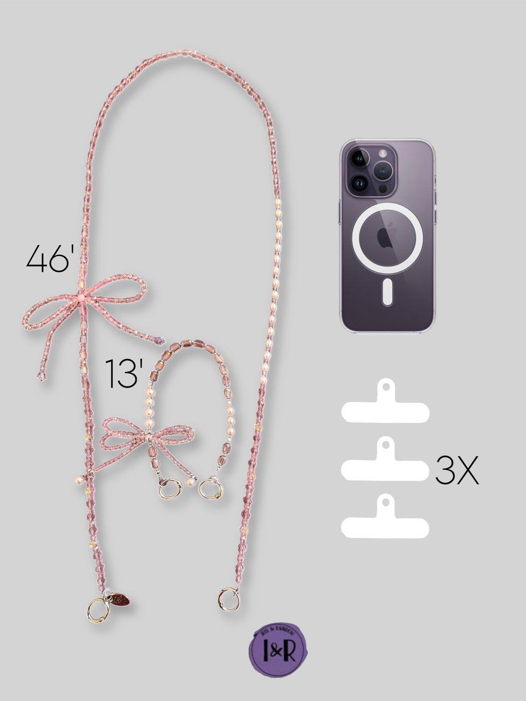The Iris Oh So Pretty Utility Link/Strap (#A3794) By Iris & Rainbow
