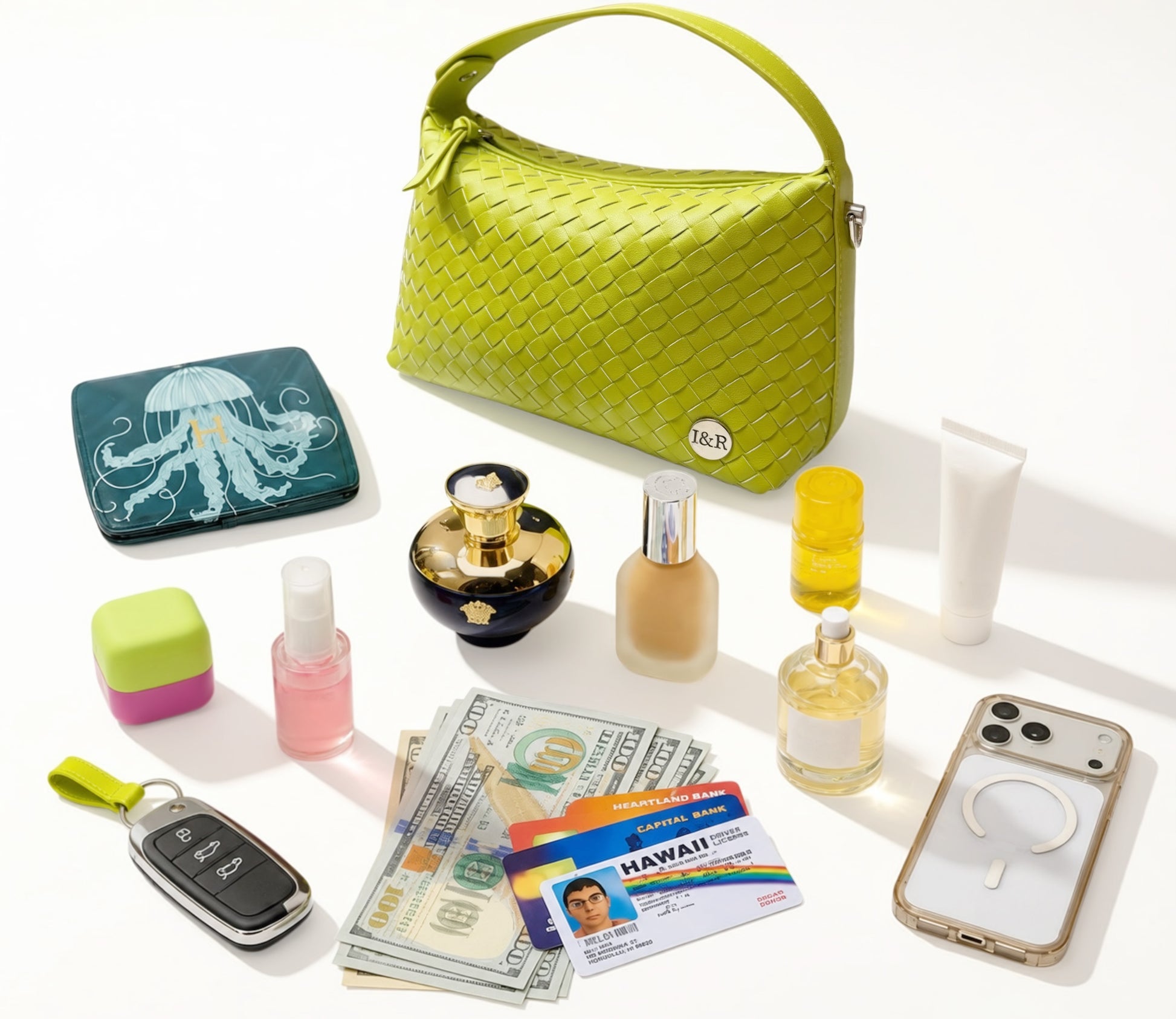The Iris Socialite Leather Bag (#2029) By Iris & Rainbow