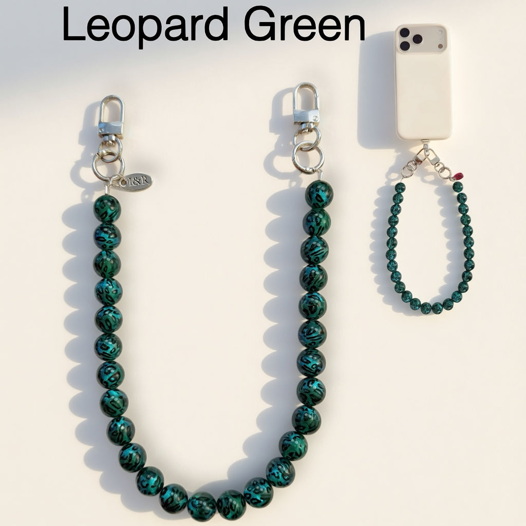 Iris Accessory Beaded Chain (#A3791) For Bags, Phones and Wallets By Iris & Rainbow