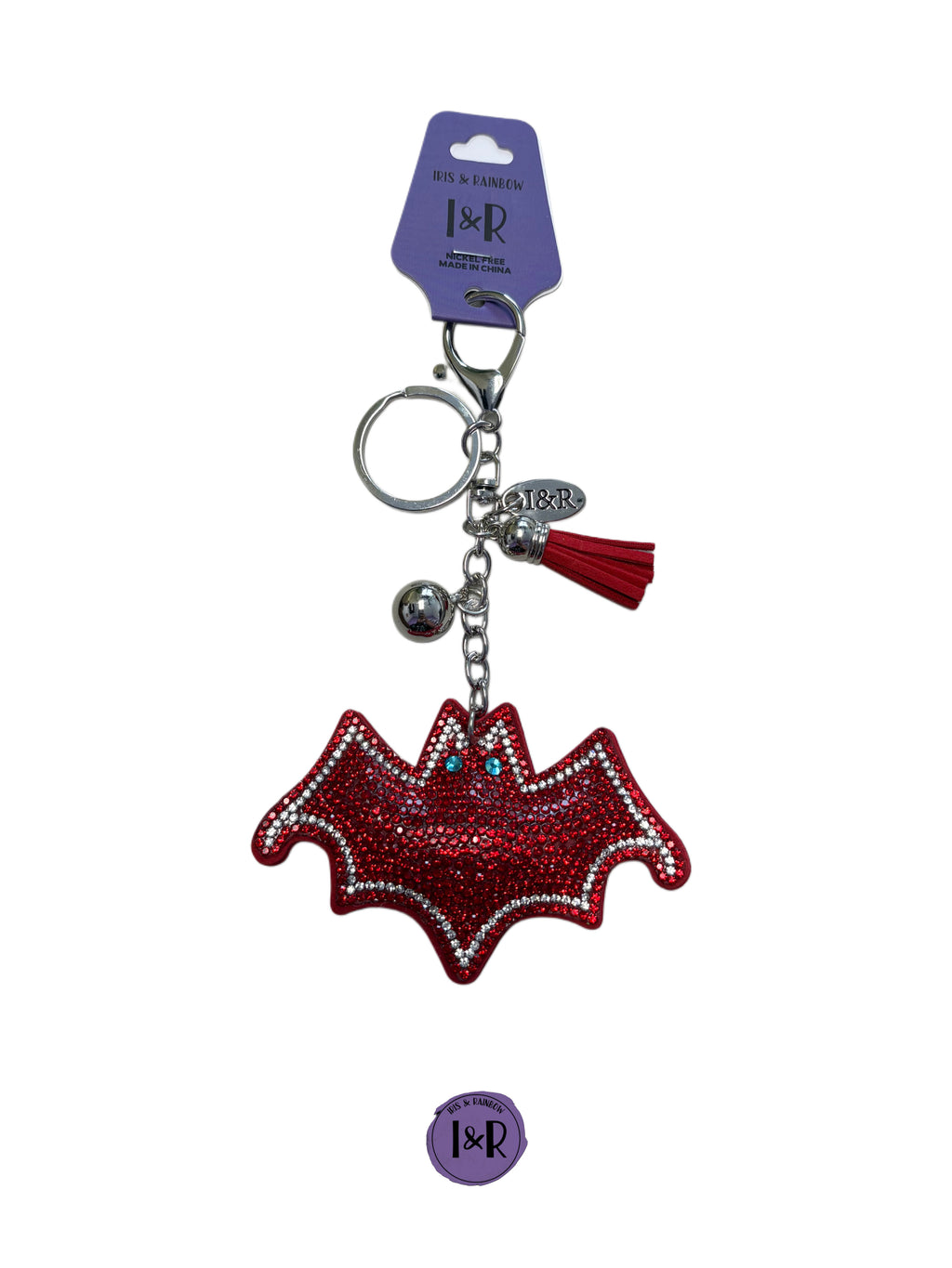 Decorative Iris Keychain Charm - (#C09) By Iris & Rainbow