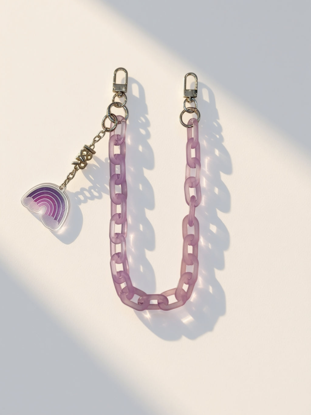 Iris Accessory Acrylic Chain For Bags and Wallets (#A3792) Fashionable Chain Strap - By Iris & Rainbow