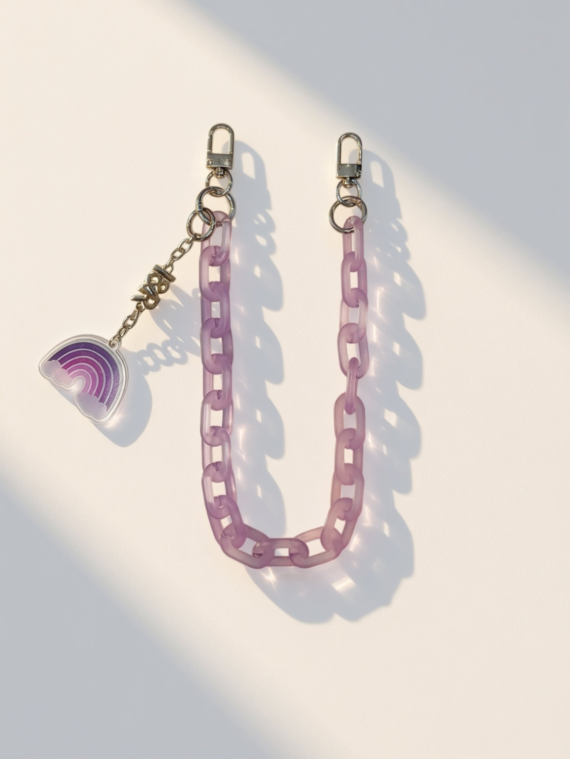 Iris Accessory Acrylic Chain For Bags and Wallets (#A3792) Fashionable Chain Strap - By Iris & Rainbow