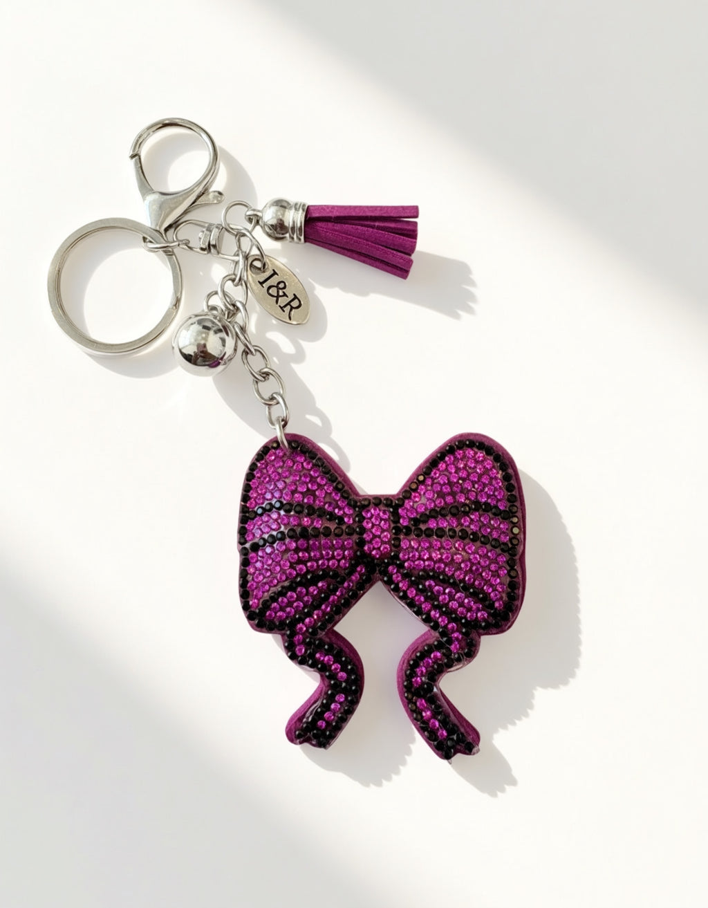 Decorative Iris Keychain Charm - (#C09) By Iris & Rainbow
