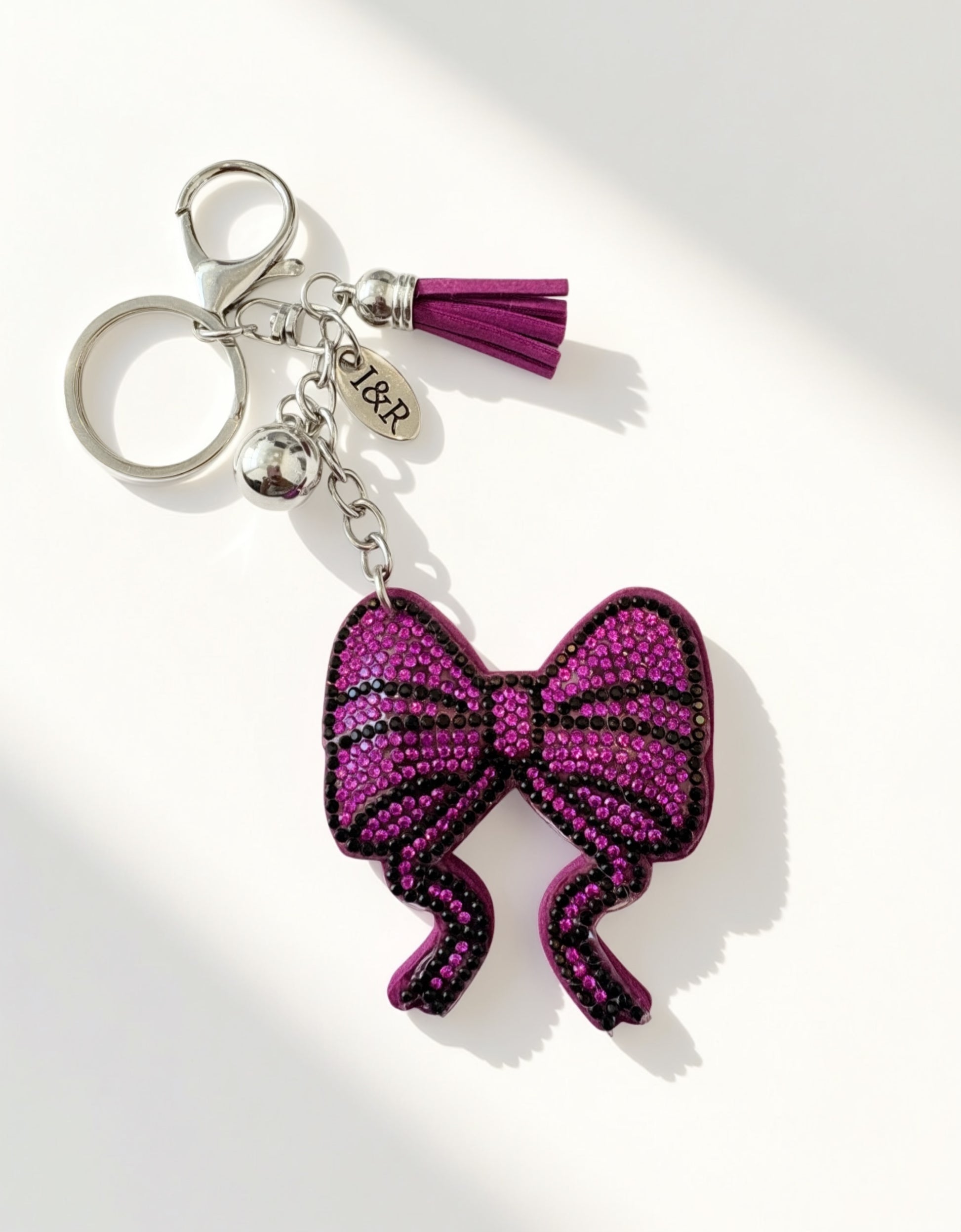 Decorative Iris Keychain Charm - (#C09) By Iris & Rainbow