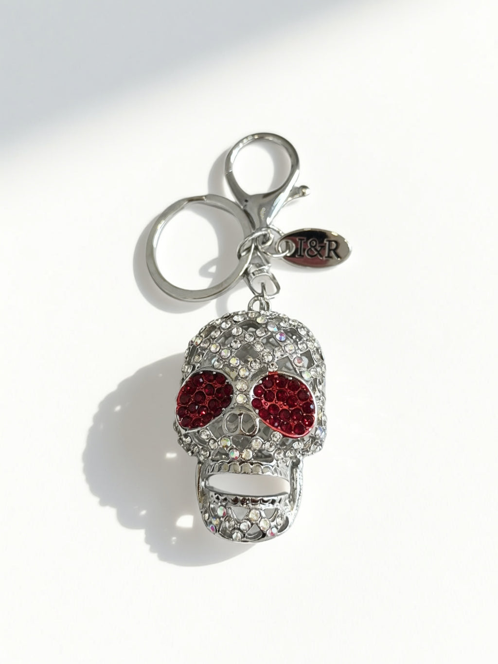 Iris Skull Bling Charm (#C036) By Iris & Rainbow