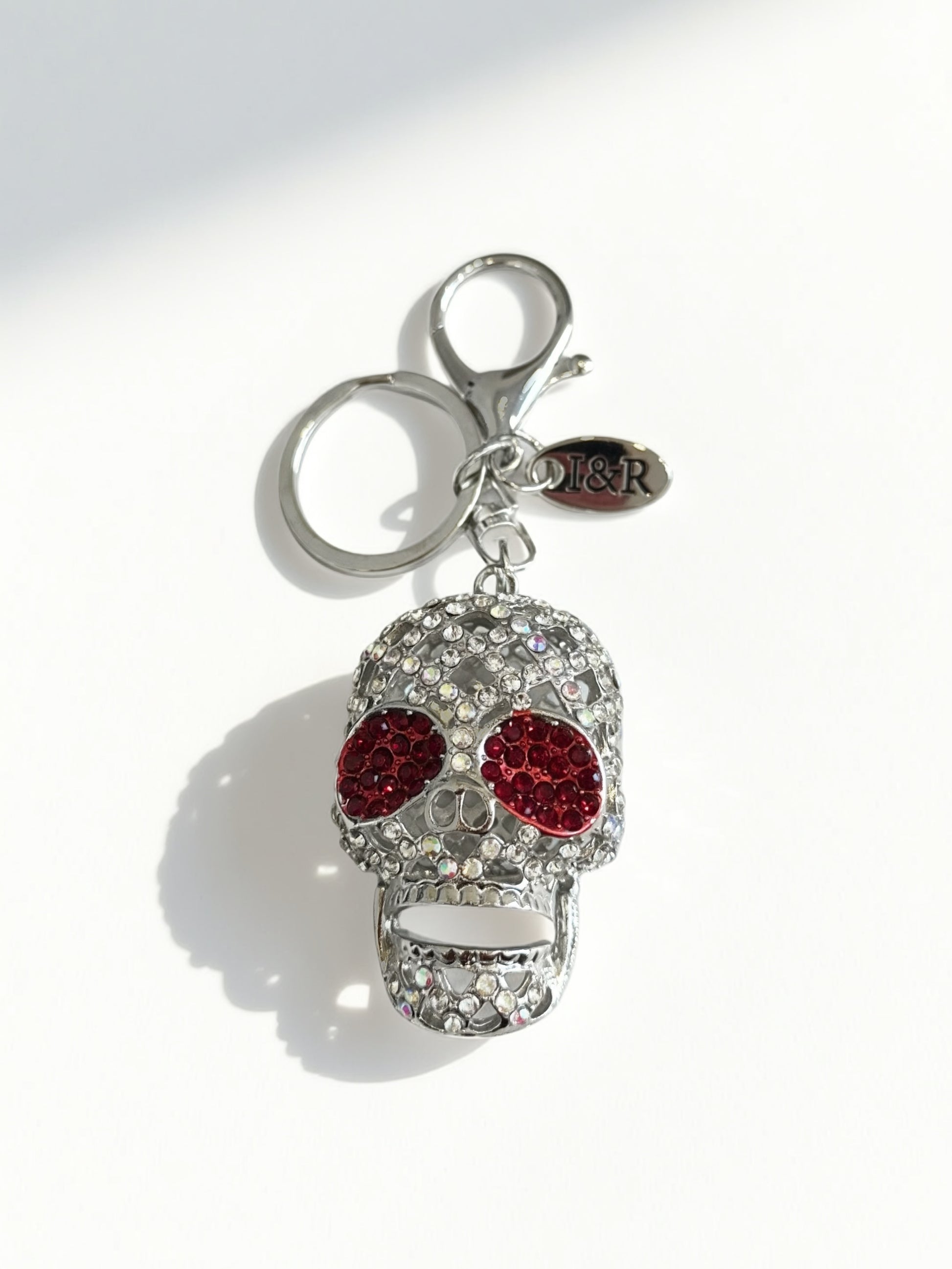 Iris Skull Bling Charm (#C036) By Iris & Rainbow