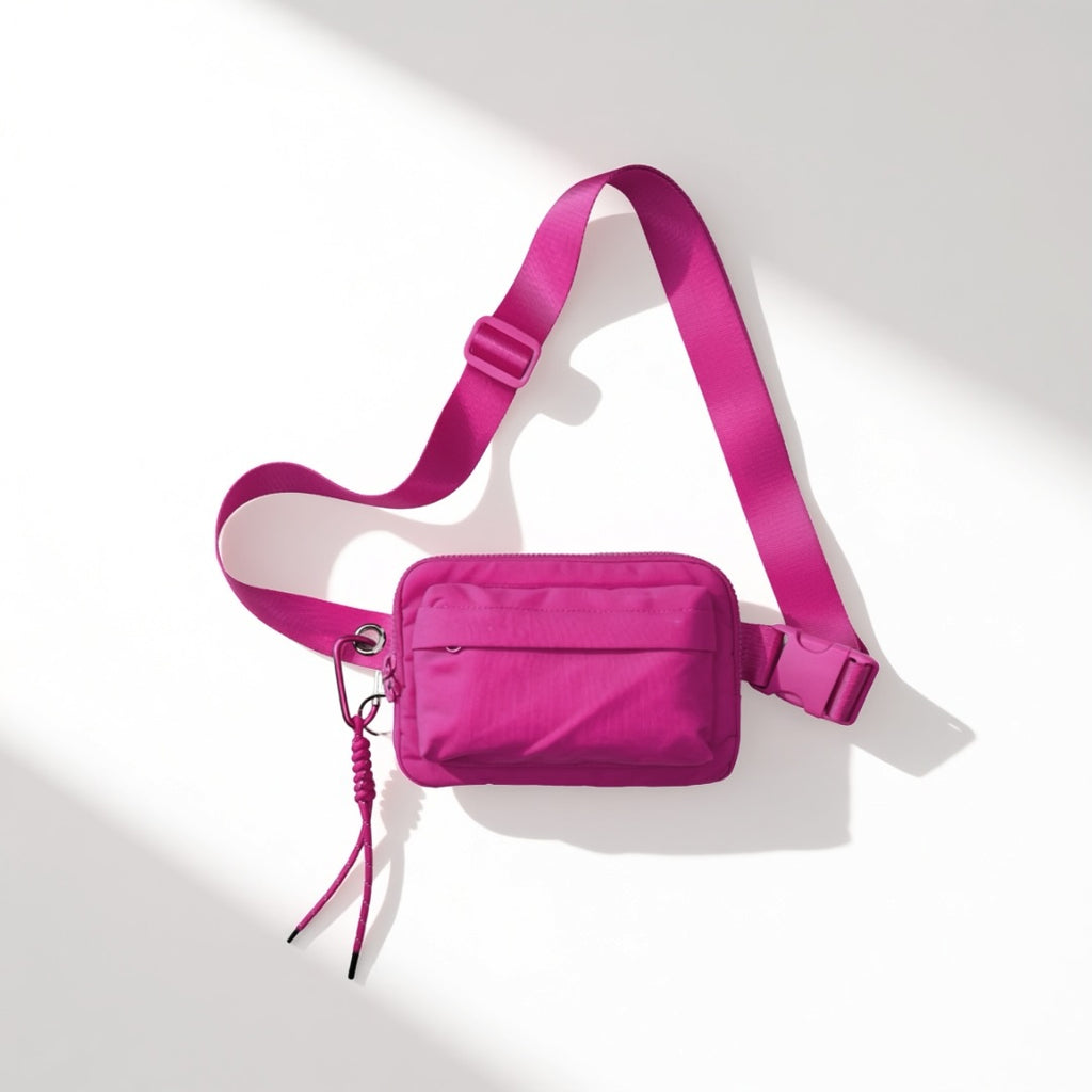 Iris Multi Pockets Crossbody Bag with Keychain (#12123) - By Iris & Rainbow