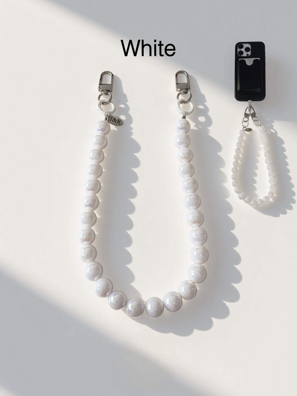 Iris Accessory Beaded Chain (#A3791) For Bags, Phones and Wallets By Iris & Rainbow