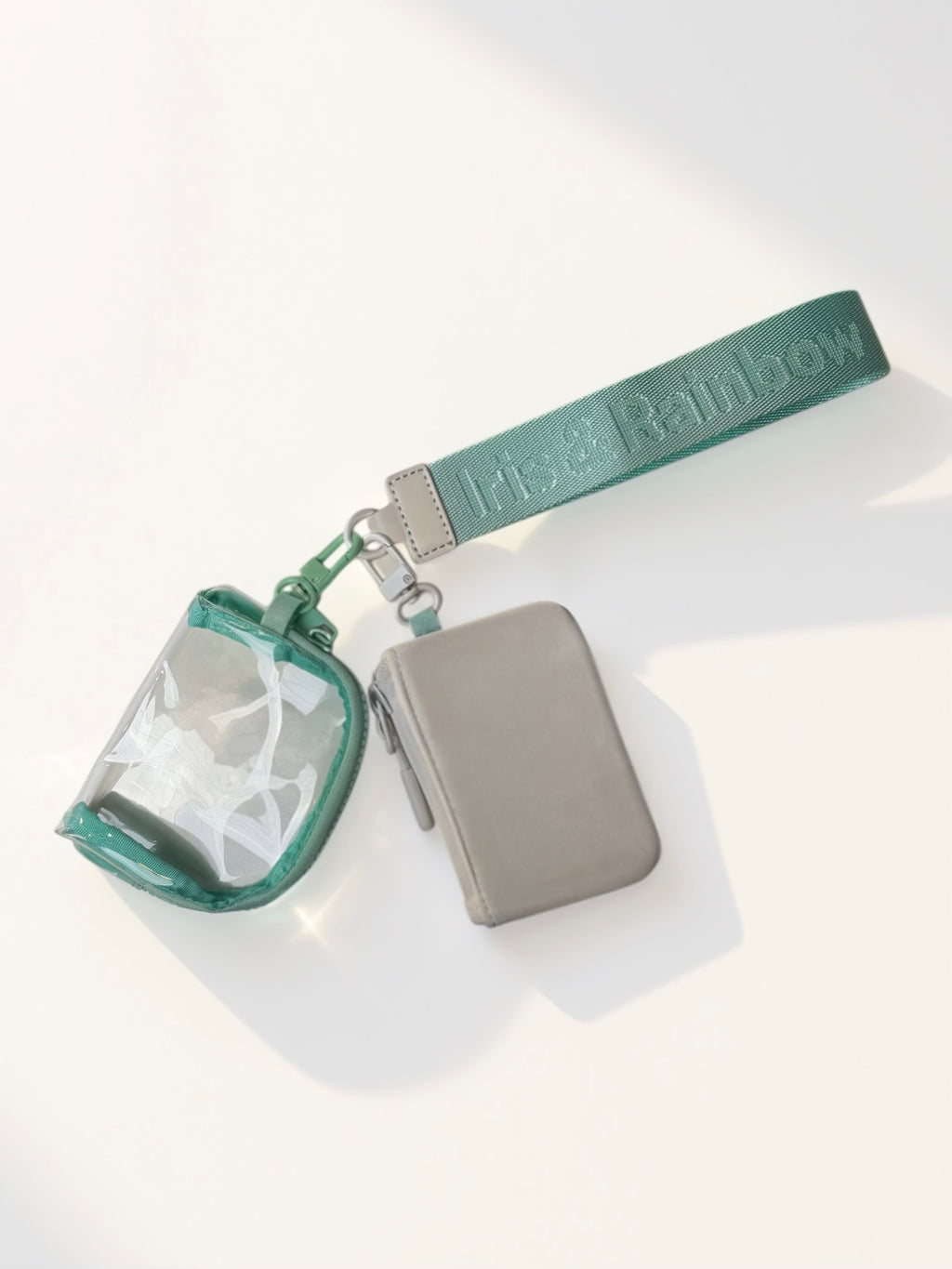 The Iris Pouch Wristlet (#8049-2) Trendy Minimalist Purse - By Iris & Rainbow