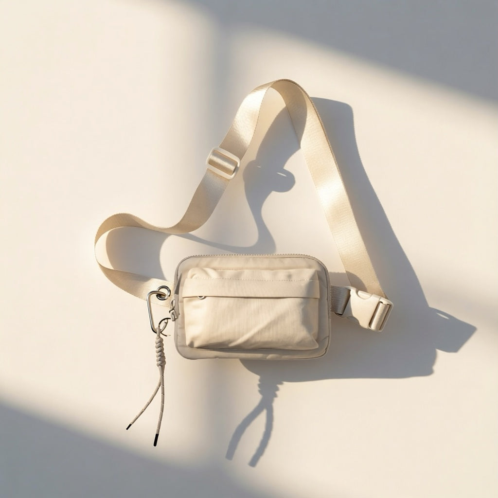 Iris Multi Pockets Crossbody Bag with Keychain (#12123) - By Iris & Rainbow