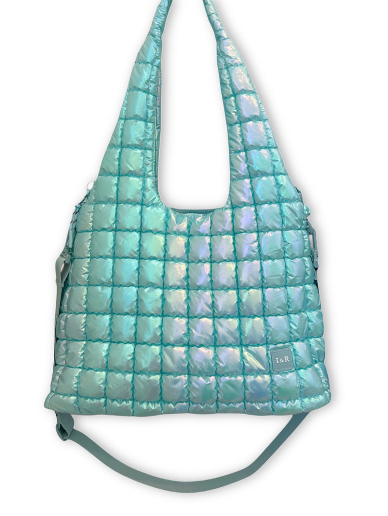 Iris Puff Galaxy Hobo - Shiny and Stylish Bag - (#24239) By Iris & Rainbow