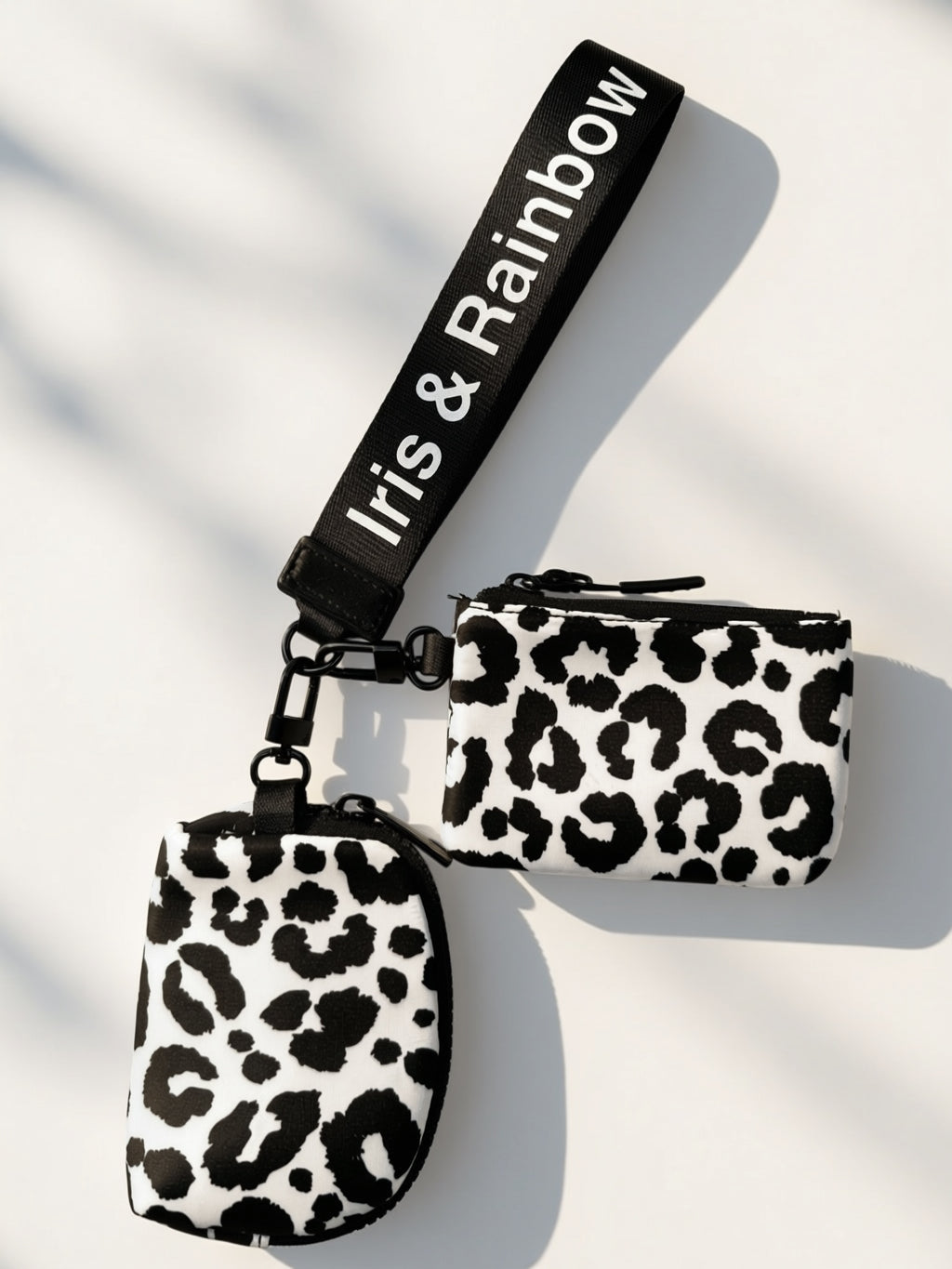 The Iris Pouch Wristlet (#8049-2) Trendy Minimalist Purse - By Iris & Rainbow