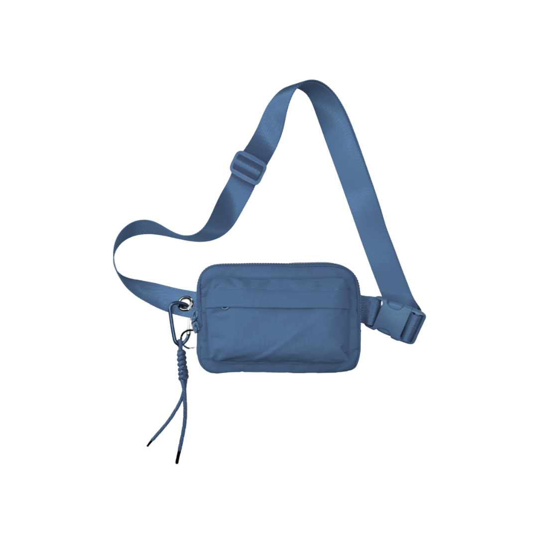 Iris Multi Pockets Crossbody Bag with Keychain (#12123) - By Iris & Rainbow