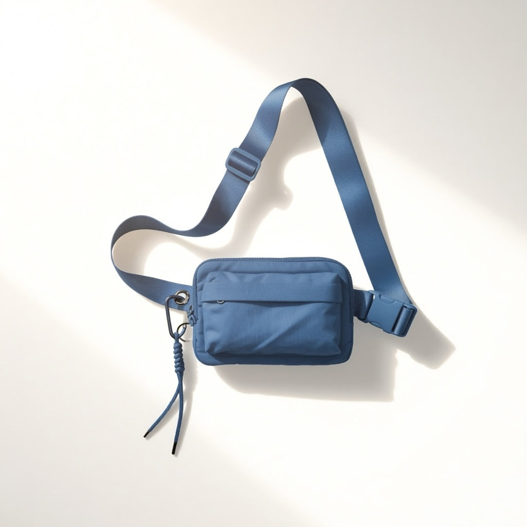 Iris Multi Pockets Crossbody Bag with Keychain (#12123) - By Iris & Rainbow