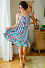 Floral Essence Tie Strap Dress*