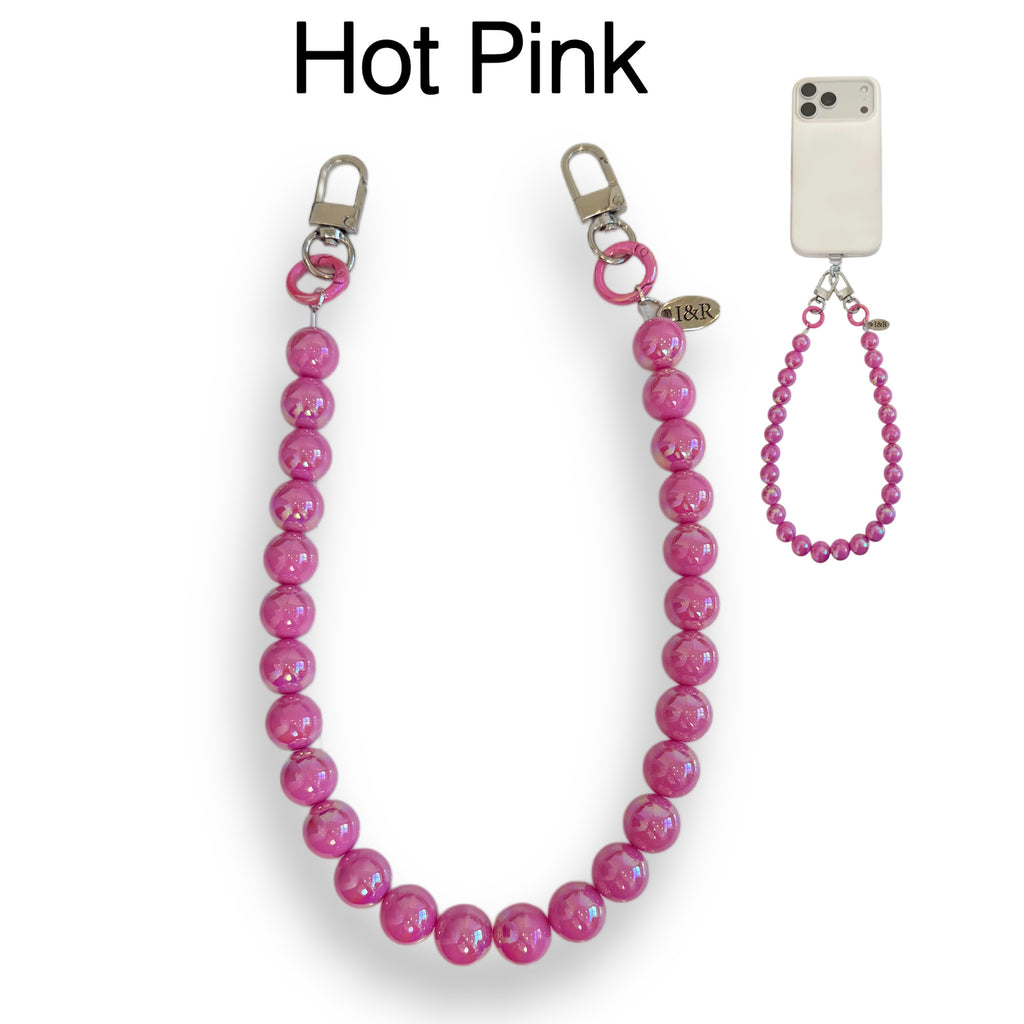 Iris Accessory Beaded Chain (#A3791) For Bags, Phones and Wallets By Iris & Rainbow