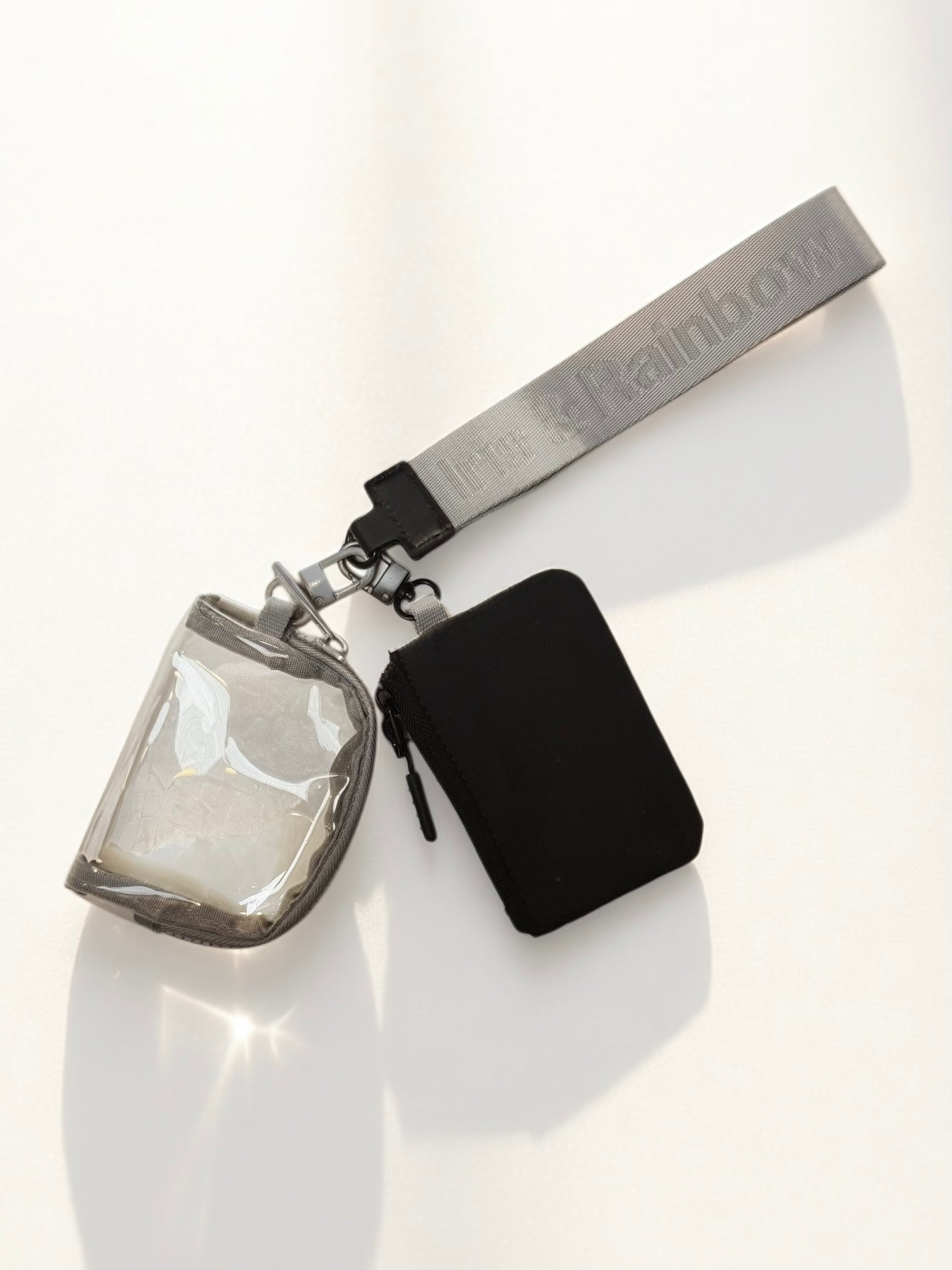 The Iris Pouch Wristlet (#8049-2) Trendy Minimalist Purse - By Iris & Rainbow