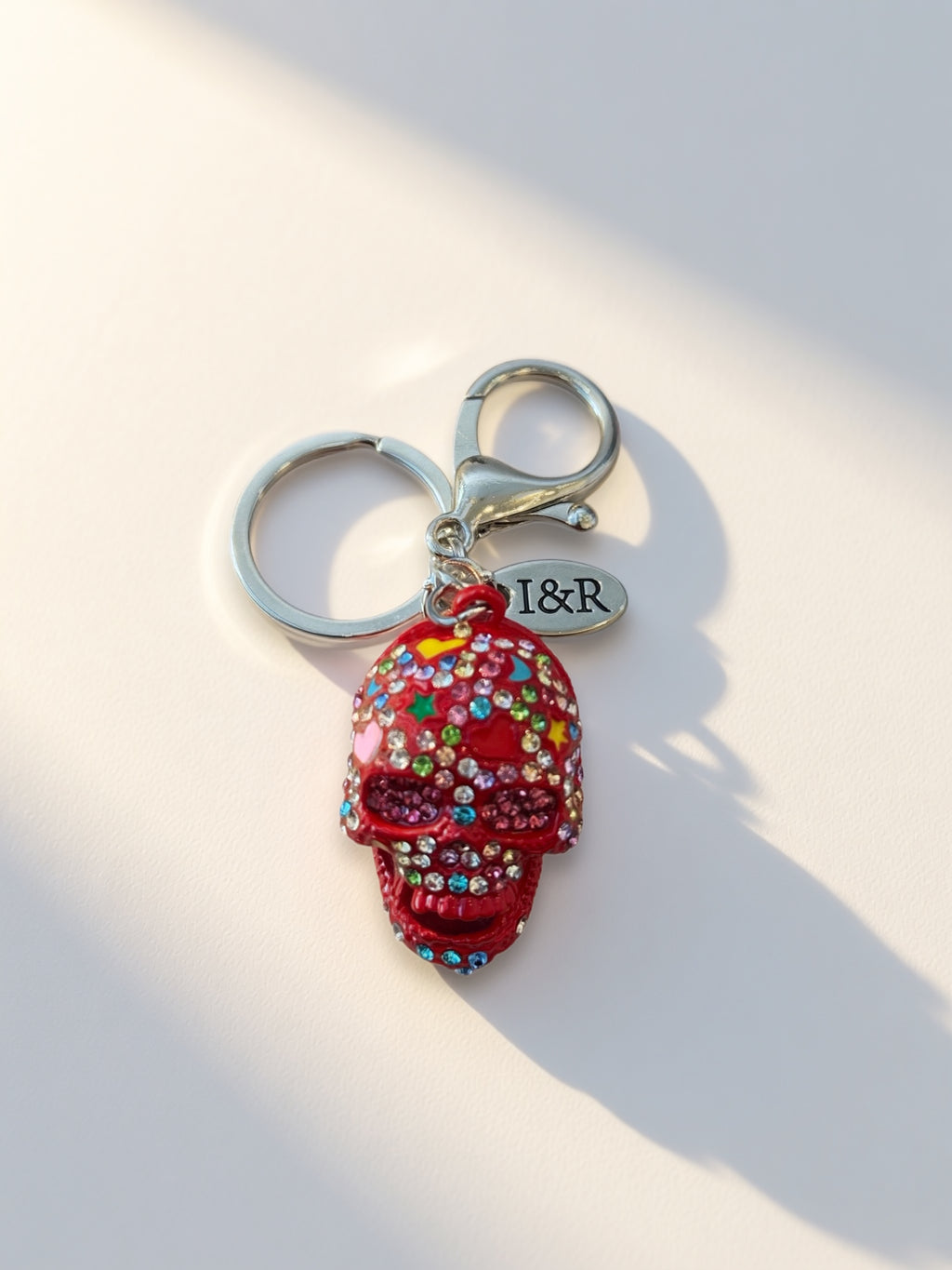 Iris Skull Bling Charm (#C036) By Iris & Rainbow