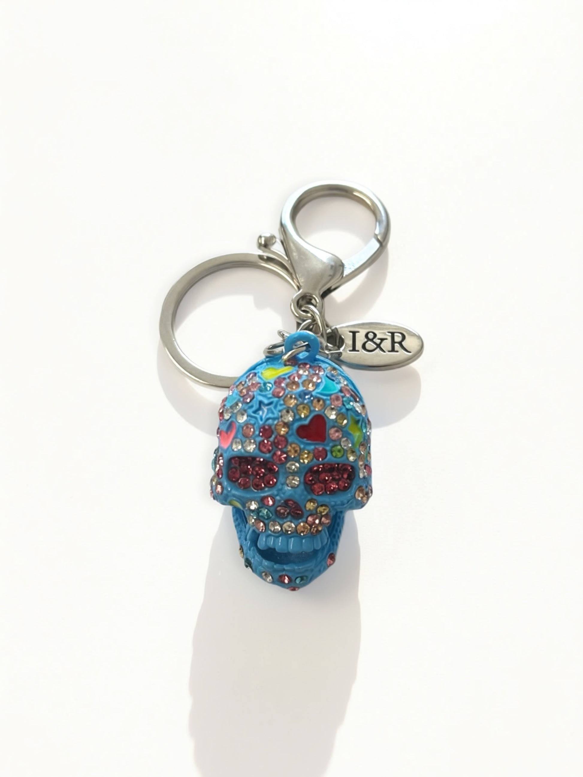 Iris Skull Bling Charm (#C036) By Iris & Rainbow
