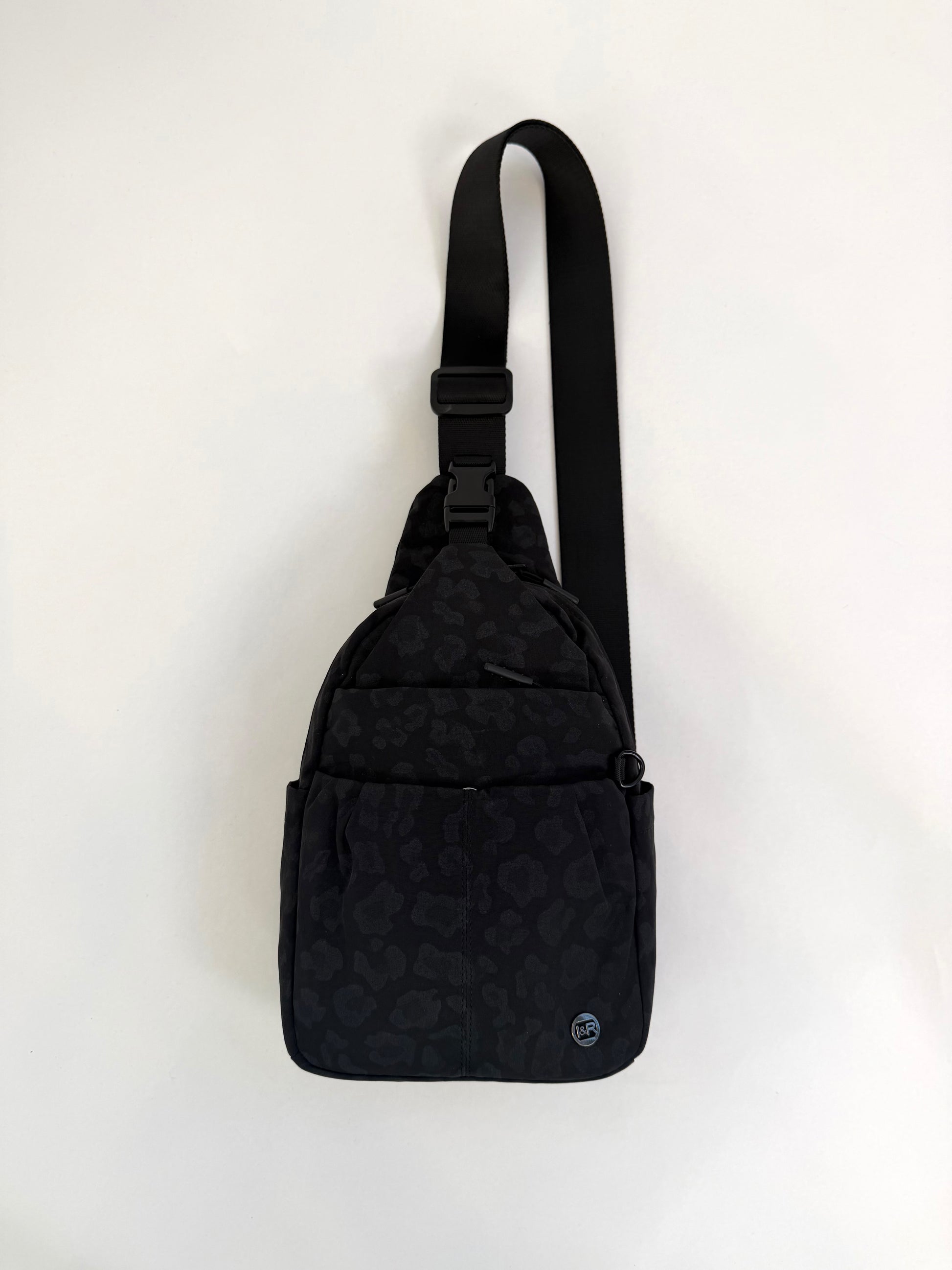 The Iris Clutch Sling Bag (#4000) Adjustable Strap Zipper Bag - By Iris & Rainbow