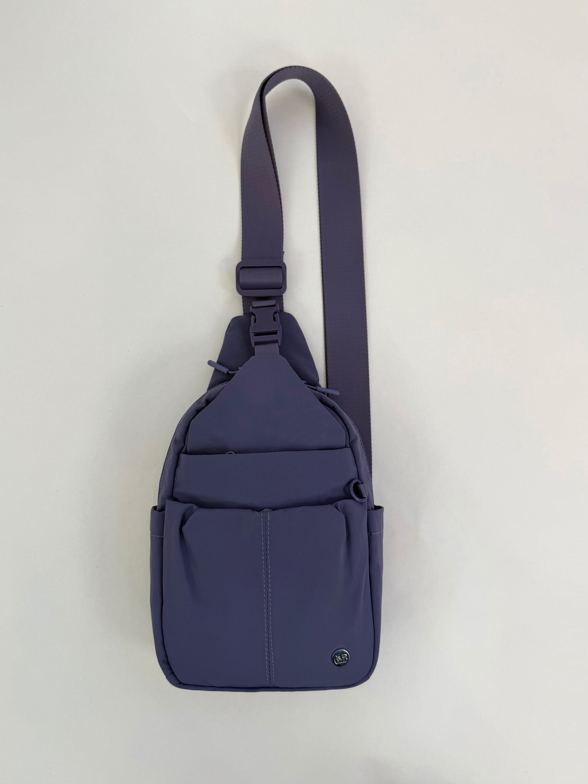 The Iris Clutch Sling Bag (#4000) Adjustable Strap Zipper Bag - By Iris & Rainbow