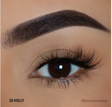 #S066 Natural Effect Bionic Vegan Faux Lashes (020, Holly)