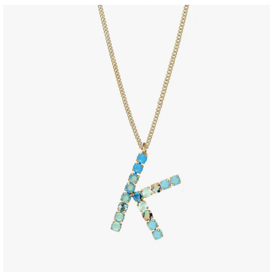 Monogram in Colors Necklace