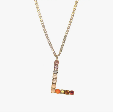 Monogram in Colors Necklace