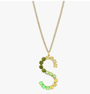 Monogram in Colors Necklace