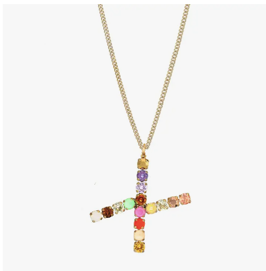 Monogram in Colors Necklace