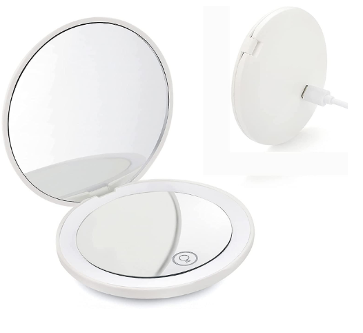 #S051 Led Rechargeable Compact Mirror