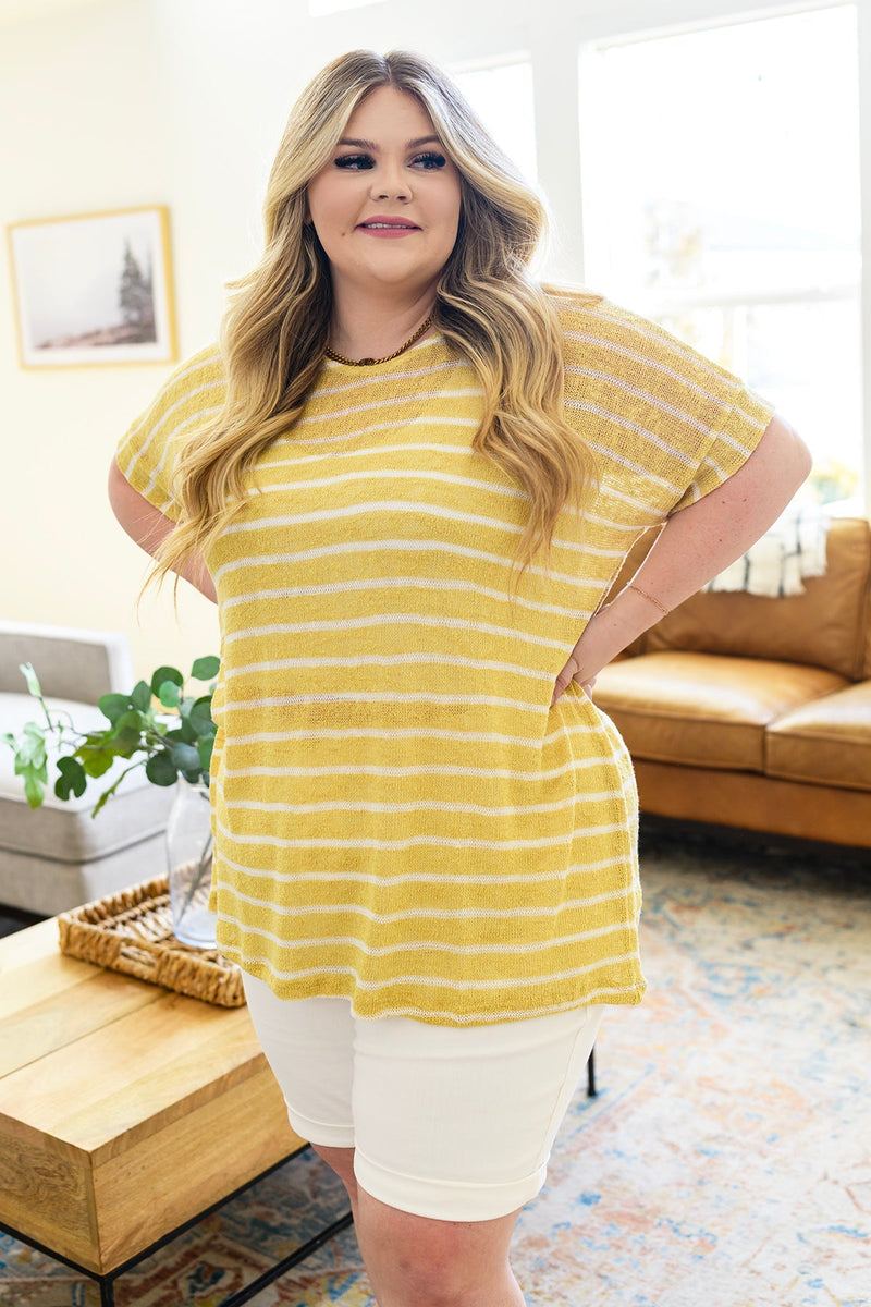 Simply Sweet Striped Top*