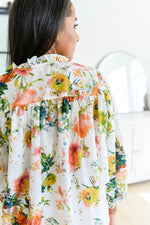 Spring Haiku Floral Blouse*