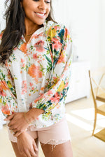 Spring Haiku Floral Blouse*