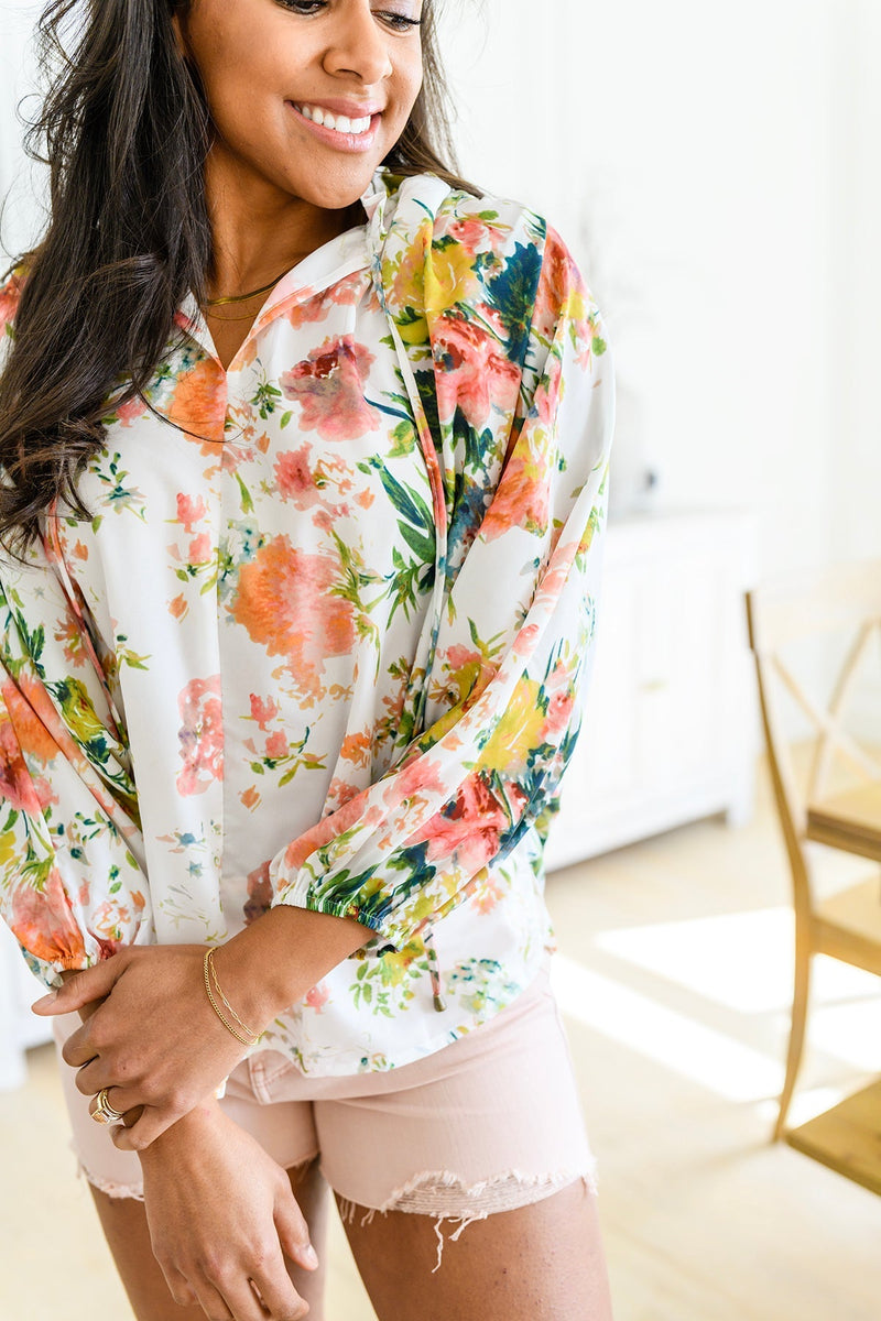 Spring Haiku Floral Blouse*